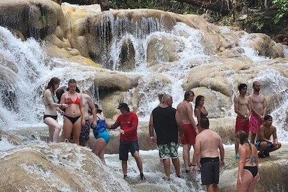 Blue Hole Secret Falls and Dunn's River Falls from Falmouth