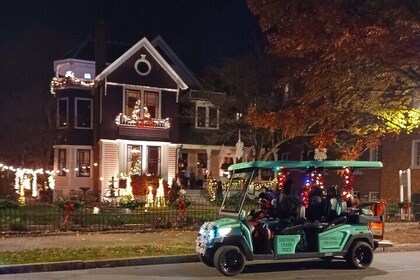 Charlotte's Only Southern Charm Christmas Lights Golf Cart Tour