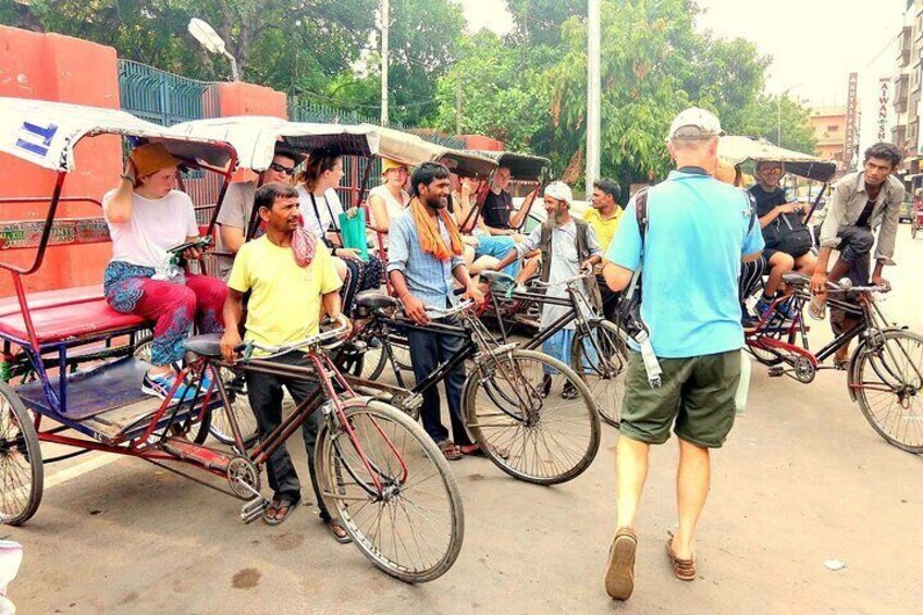 Rickshaw Ride, chandni chowk