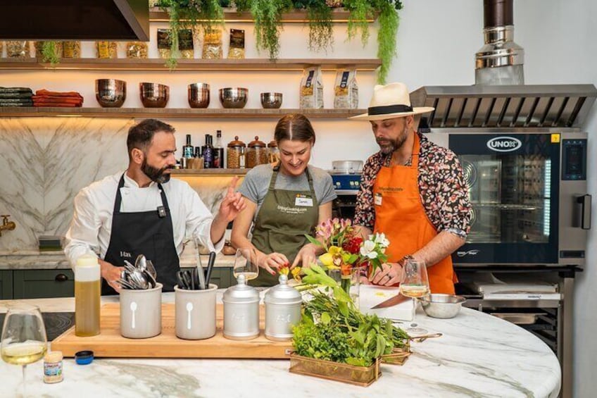 Farmer's Market and Pasta Making with Italian Wine