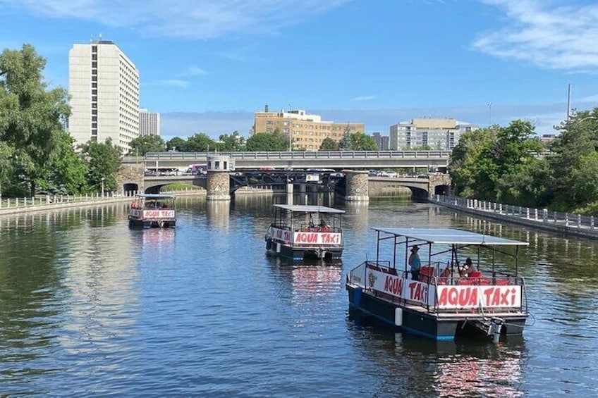 Aqua Taxi Hop-on and Hop-Off Tour