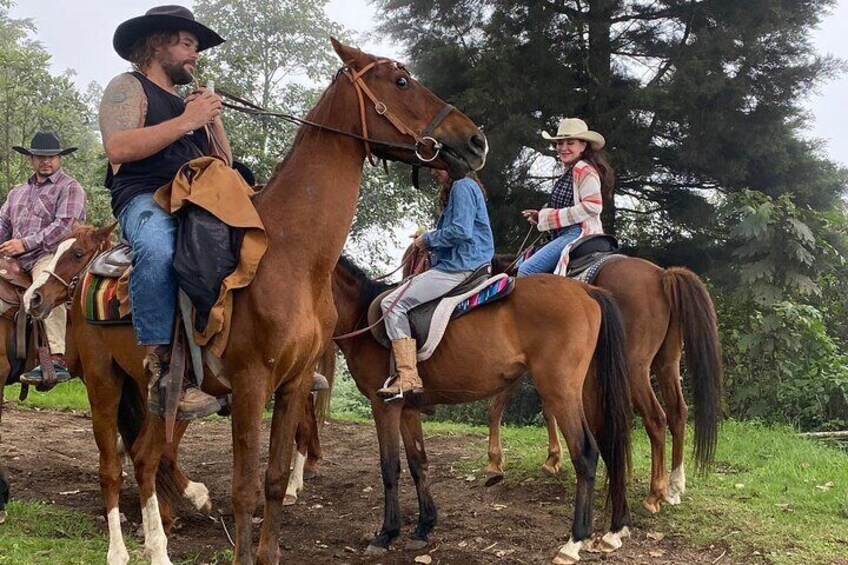 Puerto Quetzal Pacaya Volcano Horseback Ride with Lava Pizza