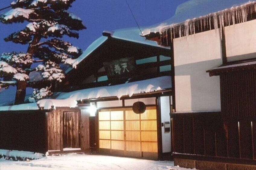 Tenju Brewery in Winter