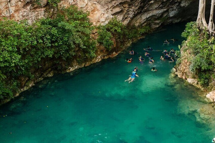 From Merida Tour Tres Cenotes