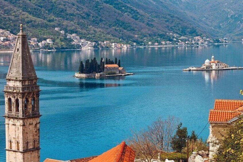 Old Town Perast and Our Lady of the Rocks