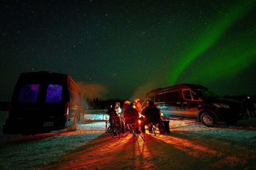 Private Aurora Viewing Experience in Fairbanks