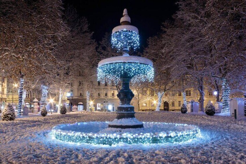 Zagreb Christmas Market Private Tour from Ljubljana