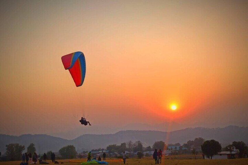 Paragliding at Bir & Adventure Activities in Palampur with Tea Tours