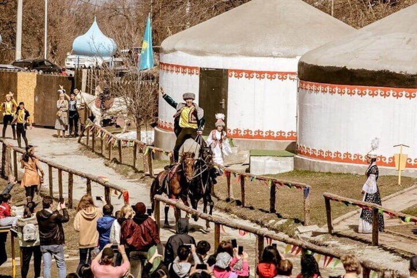Huns Ethno Village and Issyk Lake Day Tour