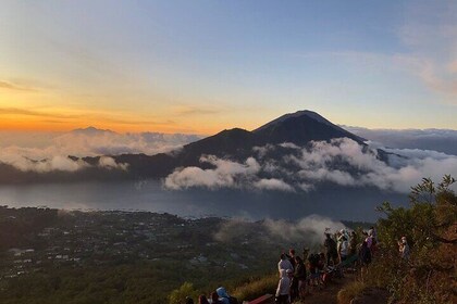 Hike and Heal Mount Batur Sunrise Tour with Hot Springs Add On