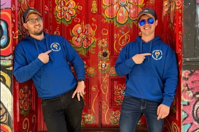 “The brothers at the red door”