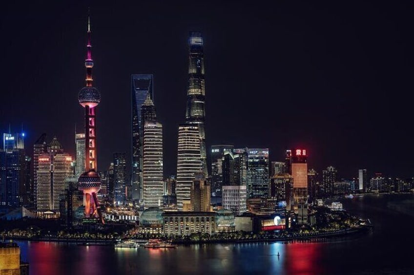 Huangpu River Night Departure Cruise Ticket