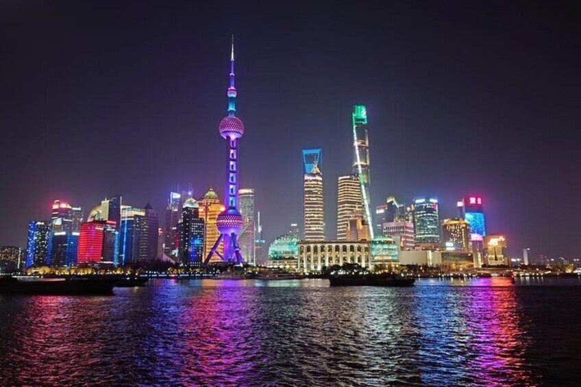 Huangpu River Night Departure Cruise Ticket