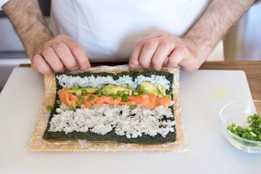 Handmade Sushi Cooking Class With Chef Dix in Pittsburgh