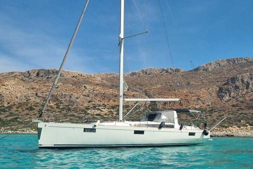  Balos Lagoon Kissamos Shared Sailboat Tour Experience