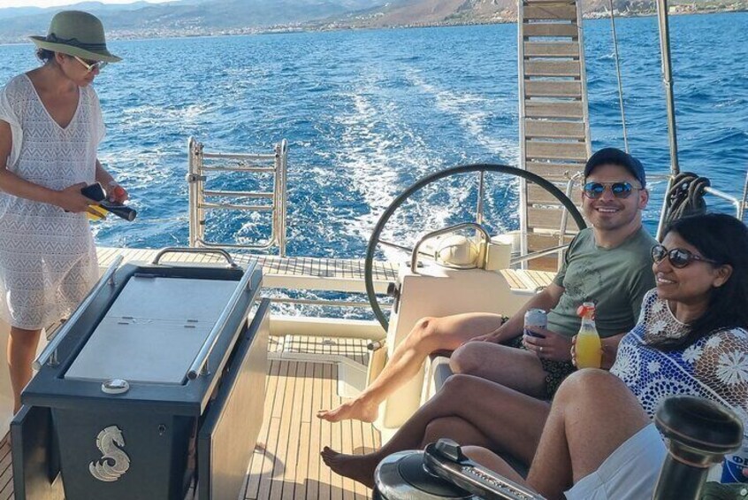 Balos Lagoon Kissamos Shared Sailboat Tour Experience