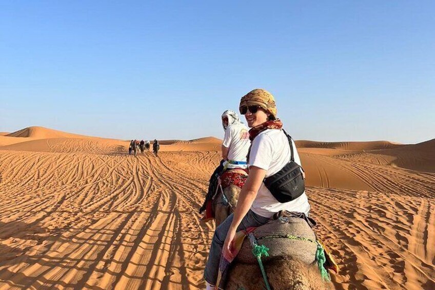 3 day round Trip to Merzouga Desert and camel trek in Marrakech