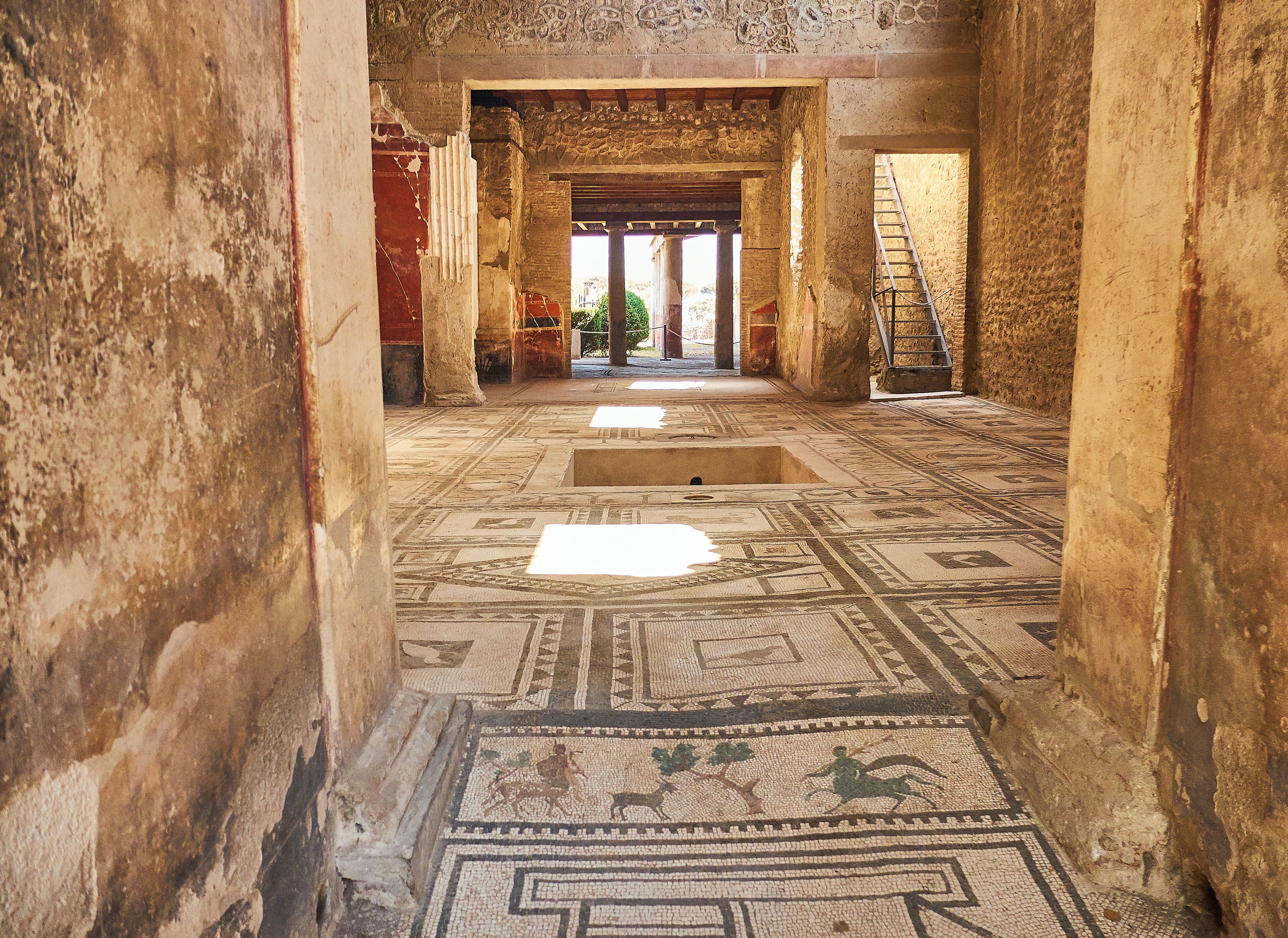 Shore Excursions: Guided tour of Pompeii with tickets and guide included.