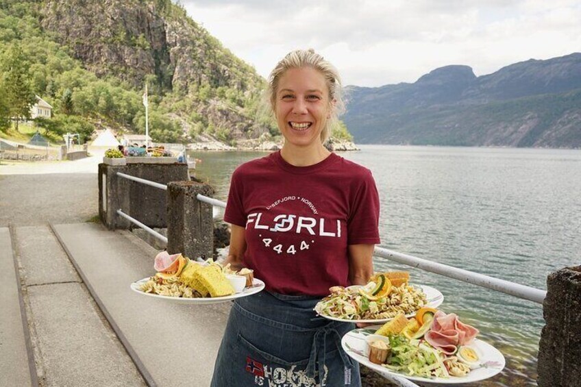 Enjoy local food