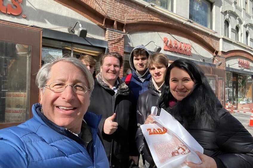 Visit Zabar's, a family-run Upper West Side market, and explore its world-famous delicacies on Mike's NYC tours.