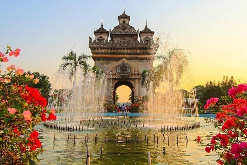 Laos Vientiane Buddha Park Exploration