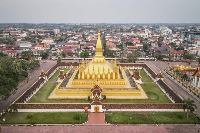 Laos Vientiane Buddha Park Exploration