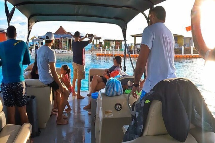Magical Sunrise on Private Pontoon at the Natural Aquarium