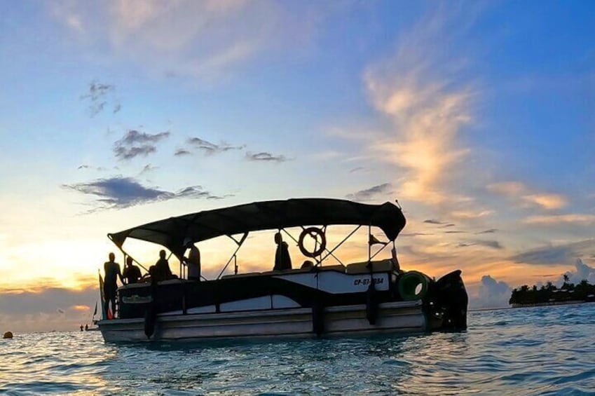 Magical Sunrise on Private Pontoon at the Natural Aquarium