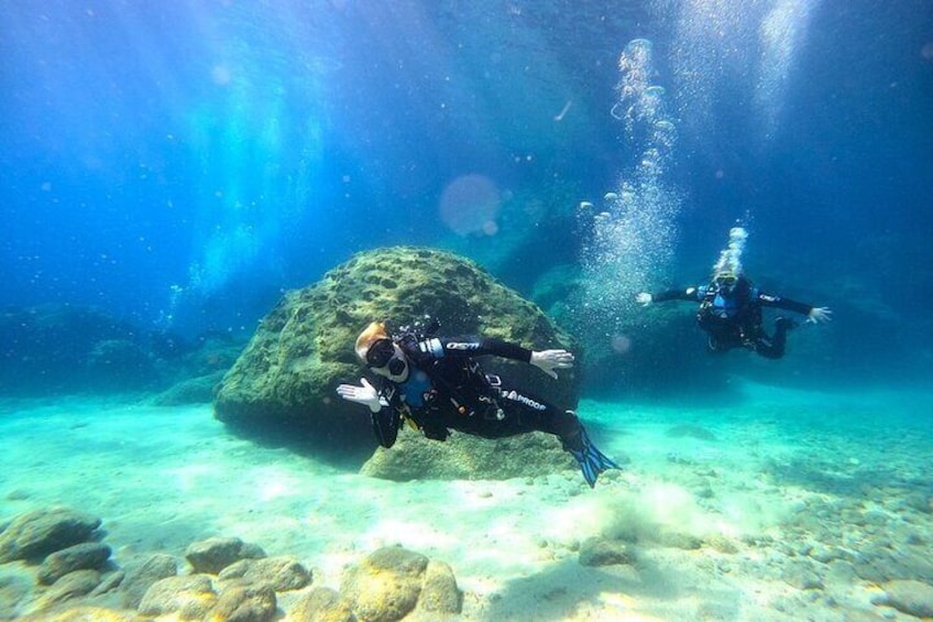 Zakynthos Scuba Diving Experience with Underwater Photos