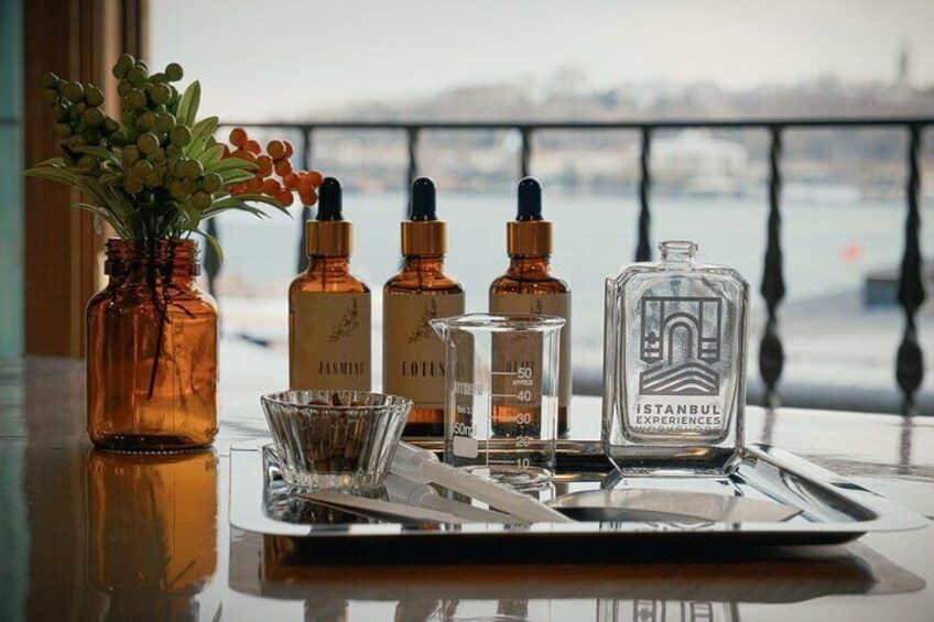 Istanbul Perfume Making Workshop with Bosphorus View