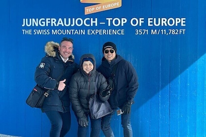 Jungfraujoch Top of Europe and surroundings Private Tour