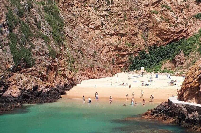 Boat and Kayak at Berlengas Natural Reserve