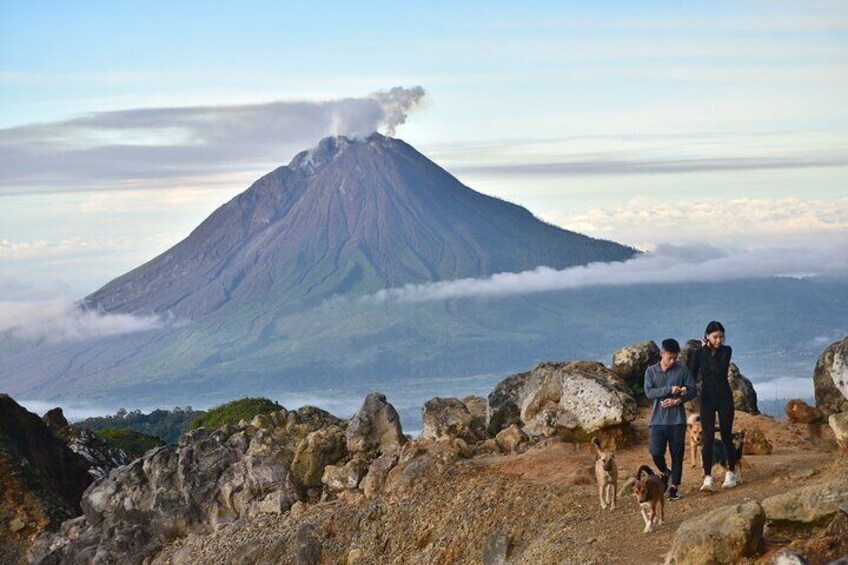 View from Mt. Sibayak