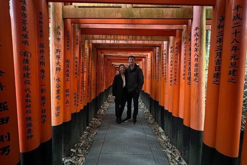 Kyoto and Nara in 1 Day in Fushimi Inari and Deer Park