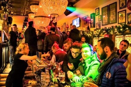 Paris New Year's Eve Pub Crawl with Shots and Nightclub Entry