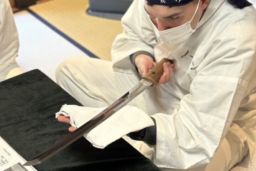 Time with a Japanese Master Swordsmith a Insight and Appreciation