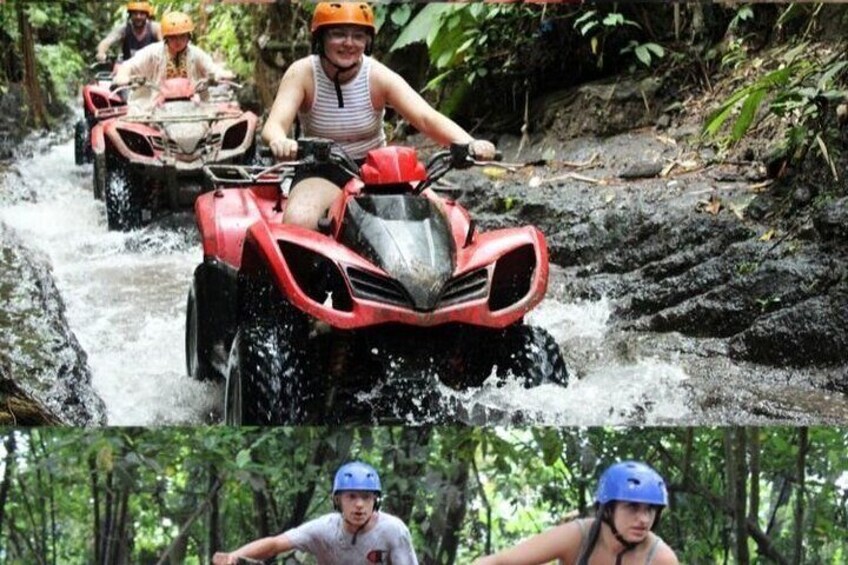 Private Bali ATV Ride and White Water Rafting Experience