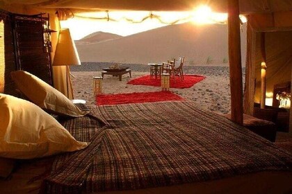 Glamping in the Sahara Desert Morocco