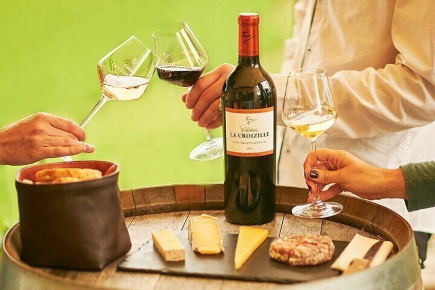 Saint-Emilion Grand Cru Classé: Gourmet Tour in Spanish