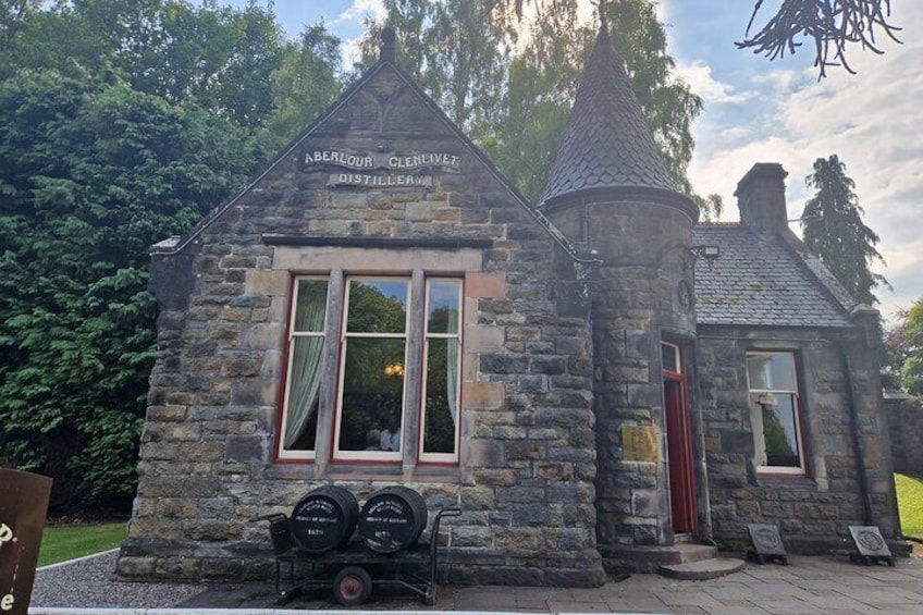 Aberlour Distillery - Small and quaint .