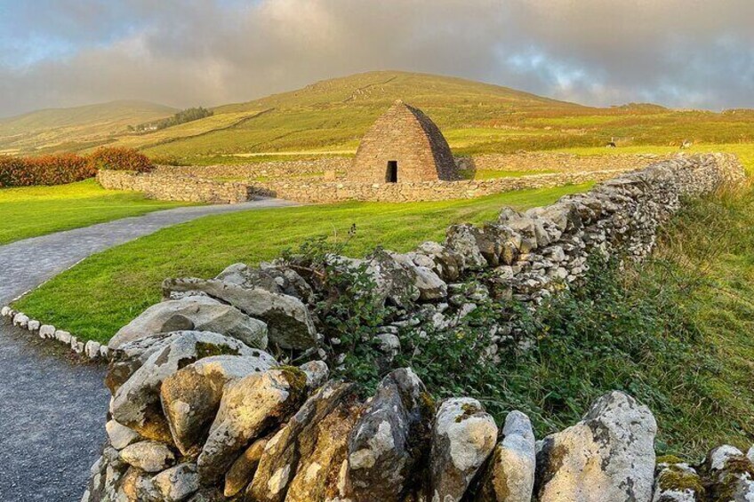 Peaceful evening light at Gallarus Oratory, Dingle