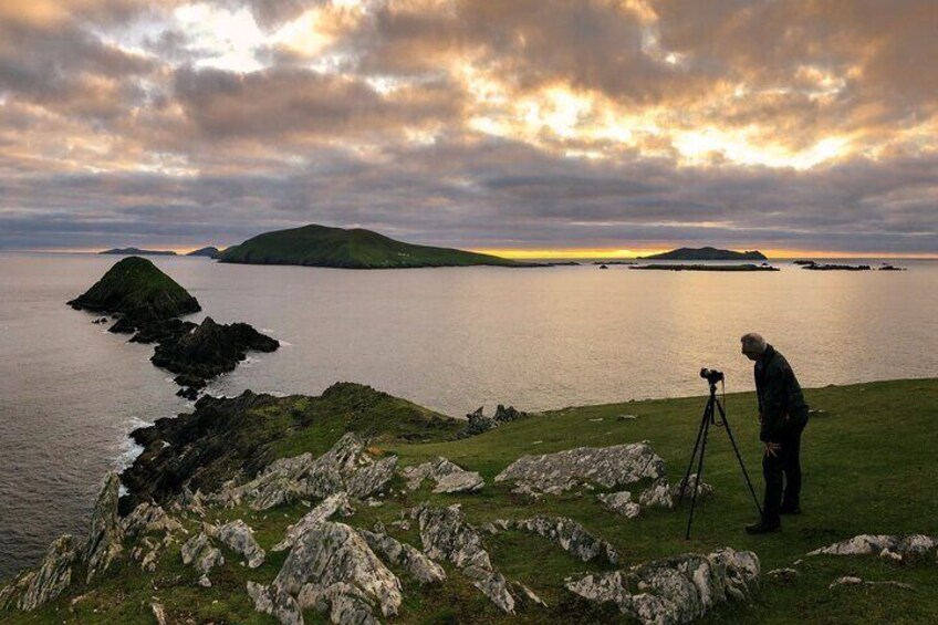 Dunmore Head and the Blasket Islands, at the edge of the Dingle Peninsula