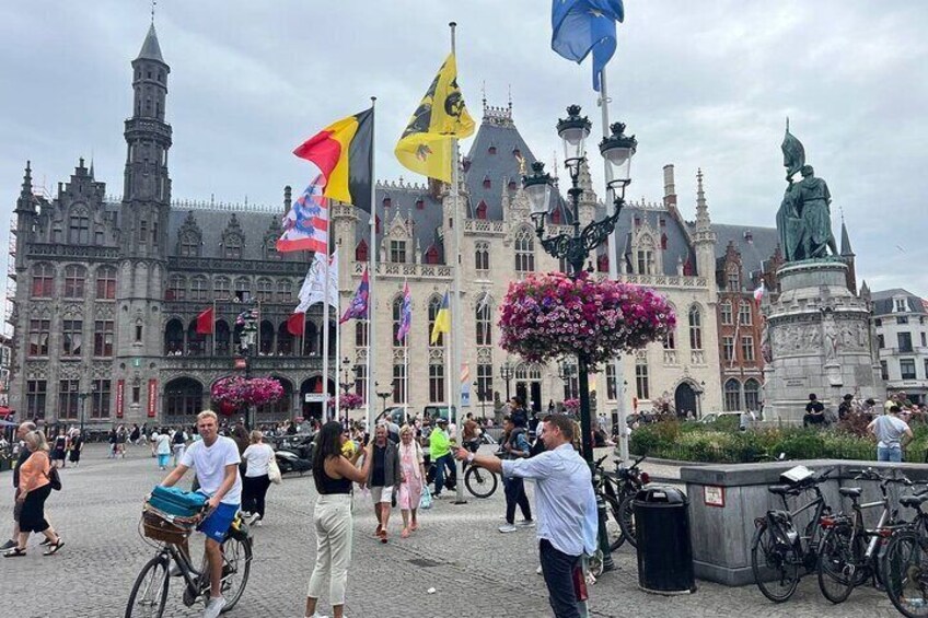 Private Trip from Paris with Bruges Highlights