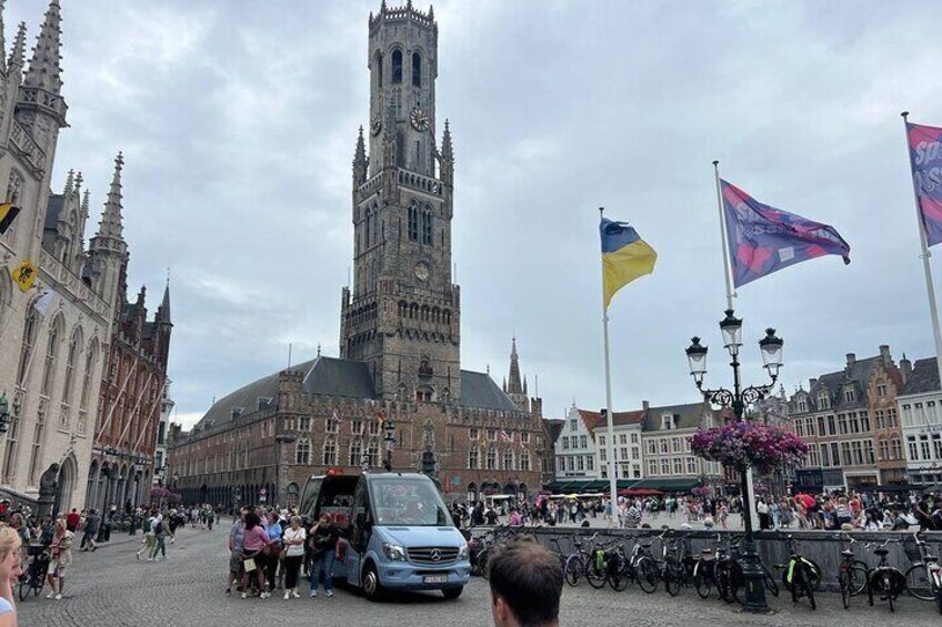 Private Trip from Paris with Bruges Highlights