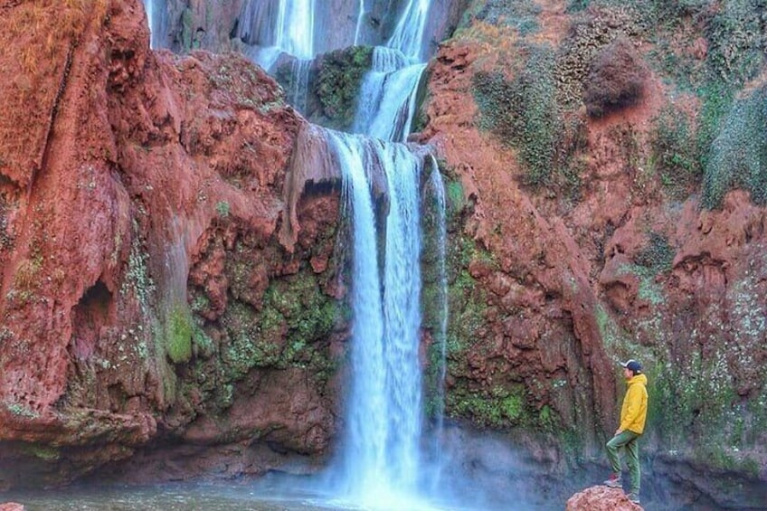 Day Trip to Ouzoud Waterfalls from Marrakech with Guide and Boat