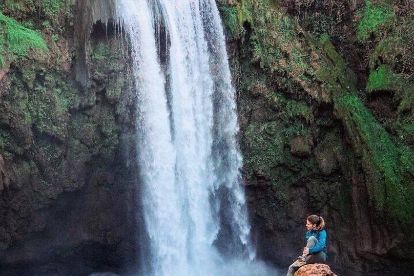 Day Trip to Ouzoud Waterfalls from Marrakech with Guide and Boat