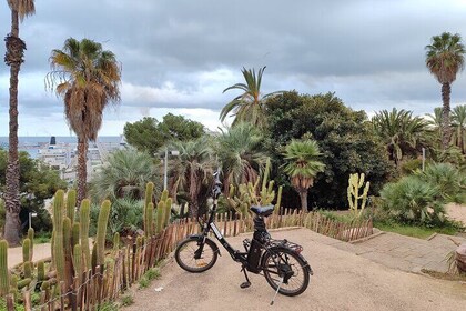 Montjuic Guided e-Bike Tour with Tapas and Panoramic Views