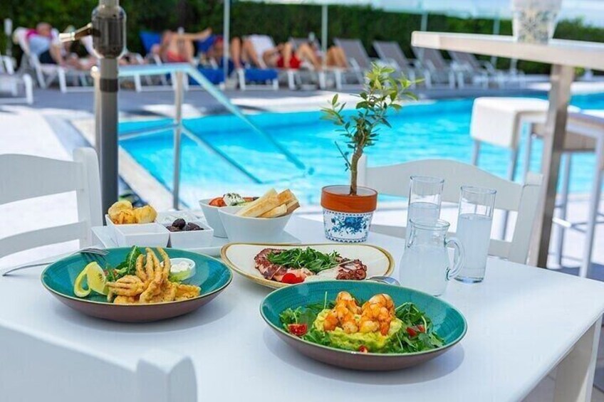 Lunch by the Pool