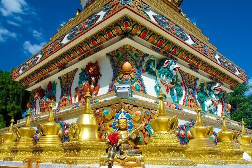 Kathmandu: Kopan Monastery, Swayambhu and Boudha Nath Stupa Tour