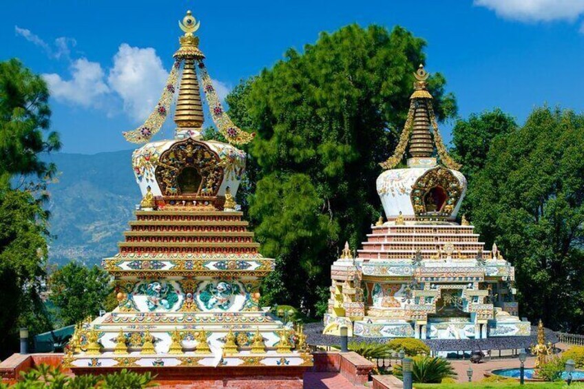 Kathmandu: Kopan Monastery, Swayambhu and Boudha Nath Stupa Tour